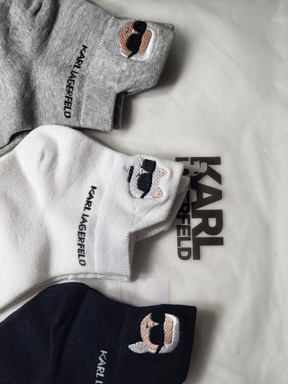 ✨Karl Lagerfeld Paris Ikon Short Socks (3-Pack)✨